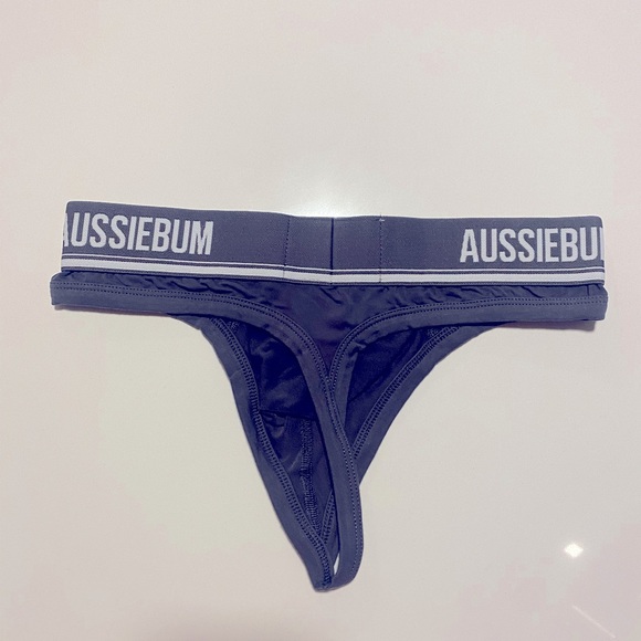 Aussiebum Mens Victory Thong - Grey - Size S - Picture 3 of 4